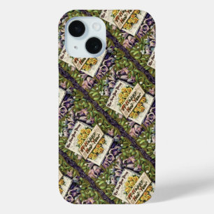 Vintage Victorian New Year iPhone 15 Case