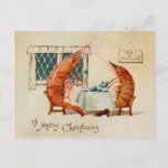 Vintage Victorian Odd Shrimp Postcard<br><div class="desc">High quality,  custom restored vintage image.</div>