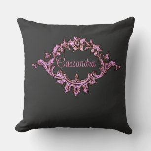 Vintage Victorian Romantic Steampunk Personalised  Cushion