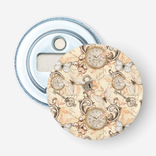 Vintage Victorian Shabby Chic Country Pattern Bottle Opener