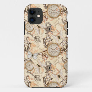 Vintage Victorian Shabby Chic Country Pattern Case-Mate iPhone Case