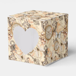 Vintage Victorian Shabby Chic Country Pattern Favour Box