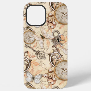 Vintage Victorian Shabby Chic Country Pattern iPhone 12 Pro Max Case