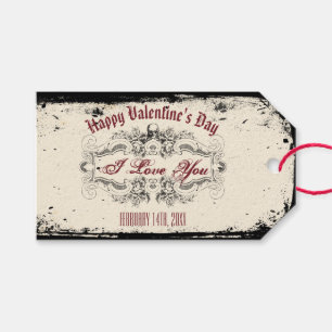 Vintage Victorian Skull Gift Tags