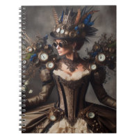 Vintage Victorian Steampunk Clockwork Time Lady