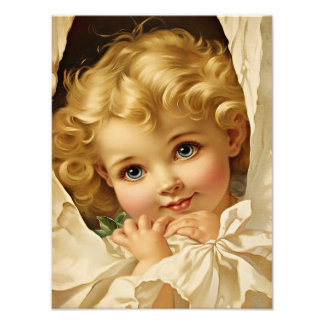 Vintage Victorian Style Angel Illustration Amy Photo Print