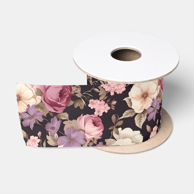 Vintage Victorian style Satin Ribbon (Spool)