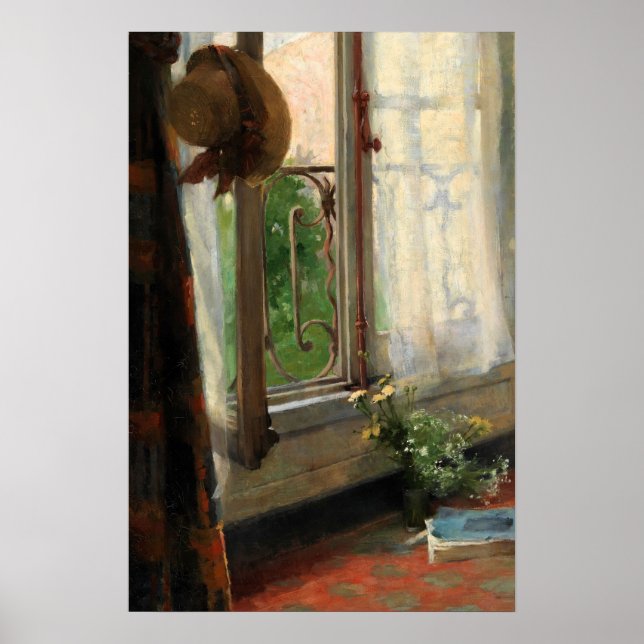 Vintage Victorian-Style Still Life Painting Poster (Front)