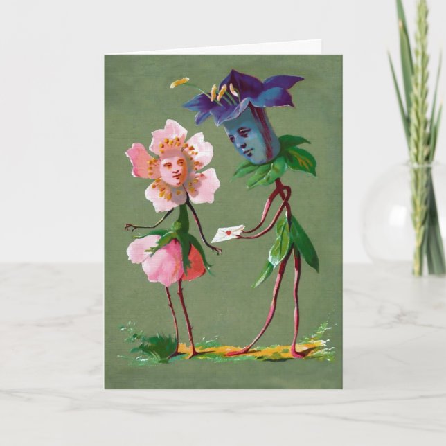 Vintage Victorian Valentine's Day Card (Front)