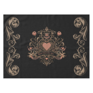 Vintage, Victorian Valentine's day Tablecloth