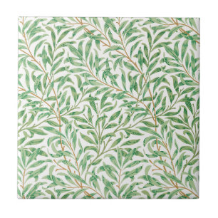 Vintage Victorian Willow Bough by William Morris Tile