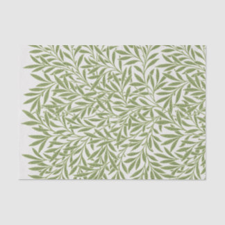 Vintage Victorian Willow Leaves by William Morris Tissue Paper