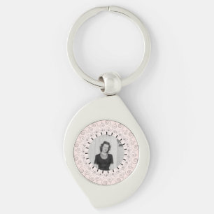 Vintage Victorian with Fancy Frame Personalised Key Ring