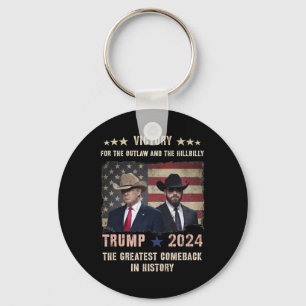 Vintage Victory Trump Vance We Won Party The Retur Key Ring