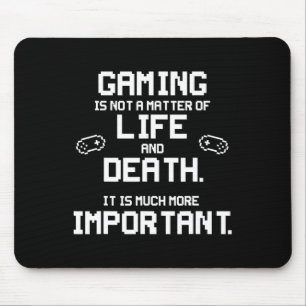 Vintage Video Games Fun PC Console Gamer Geek Mouse Pad