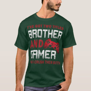 Vintage Video Games Funny  Gaming Gift Boys Brothe T-Shirt