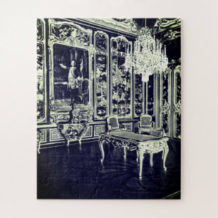 Vintage Vienna Schonbrunn palace Vieux Laque Room Jigsaw Puzzle