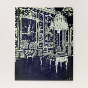 Vintage Vienna Schonbrunn palace Vieux Laque Room Jigsaw Puzzle