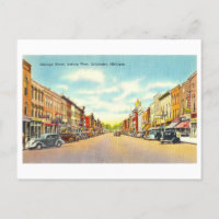 Vintage View of Coldwater, Michigan,
