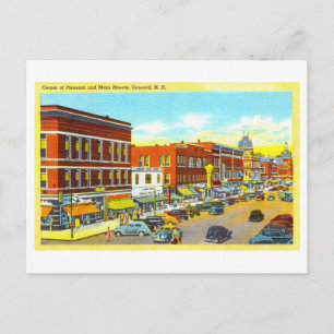 Vintage View of Concord, New Hampshire, Postcard
