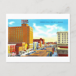 Vintage View of Fort Smith, Arkansas, Postcard