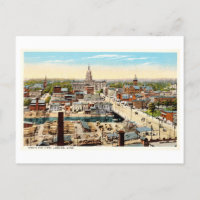 Vintage View of Lansing, Michigan,