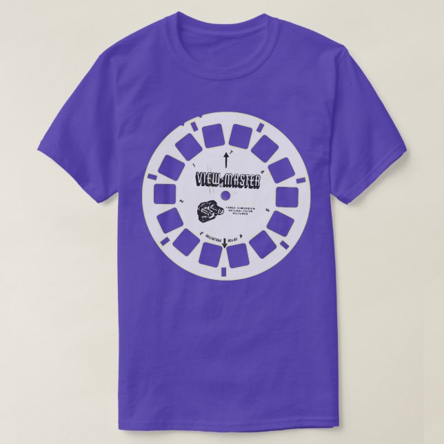 Vintage Viewmaster Reel T-Shirt (Design Front)
