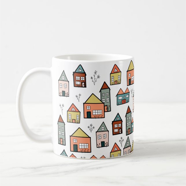  vintage village coffee mug (Left)