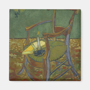 Vintage Vincent van Gogh Gauguins Chair Magnet
