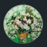 Vintage Vincent Van Gogh Roses (1890)<br><div class="desc">Pretty , Vintage , Beautiful painting Vase with Pink Roses (1890) by Vincent Van Gogh Sticker. This is an old masterpiece from the dutch master painter Vincent Van Gogh. This fine art old oil painting of has beautiful, vibrant, saturated colour. This old painting depicts a vase of roses. This is...</div>