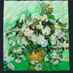 Vintage Vincent Van Gogh Roses (1890) Shower Curtain<br><div class="desc">Pretty , Vintage , Beautiful painting Vase with Pink Roses (1890) by Vincent Van Gogh Sticker. This is an old masterpiece from the dutch master painter Vincent Van Gogh. This fine art old oil painting of has beautiful, vibrant, saturated colour. This old painting depicts a vase of roses. This is...</div>