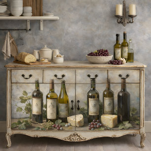Vintage Vineyard Decoupage Tissue Paper