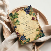 Vintage Vineyard Wedding Grapevine Theme