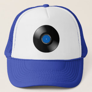 vintage, vinyl record, hat, for sale ! trucker hat
