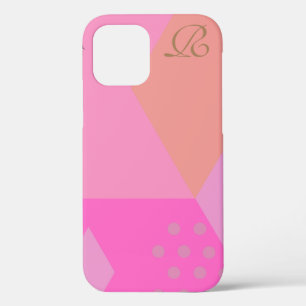 Vintage Violet Monogram Case-Mate iPhone Case