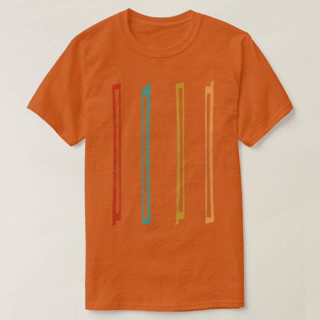 Vintage Violin Bow T-Shirt (Design Front)