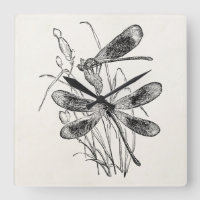 Vintage Virgin Dragonfly Personalised Template