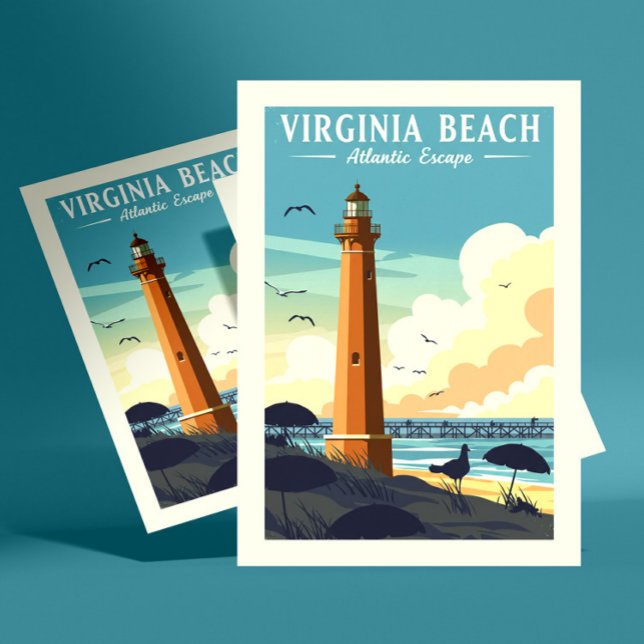 Vintage Virginia Beach Postcard (Creator Uploaded)