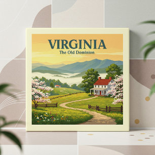  Vintage Virginia Tile