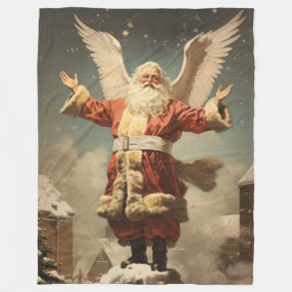 Vintage Visions Cherished Christmas Blanket 