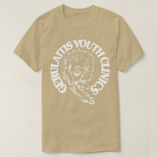 Vintage Vitas Gerulaitis T-Shirt (Design Front)
