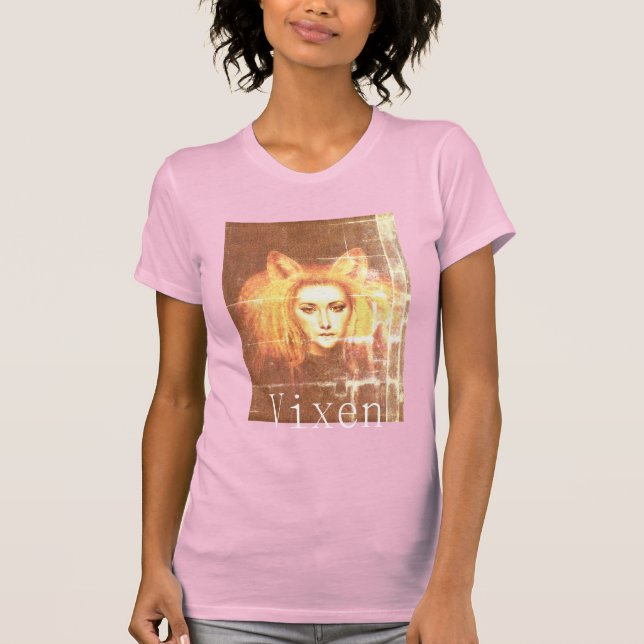 Vintage Vixen Ladies T-shirt (Front)