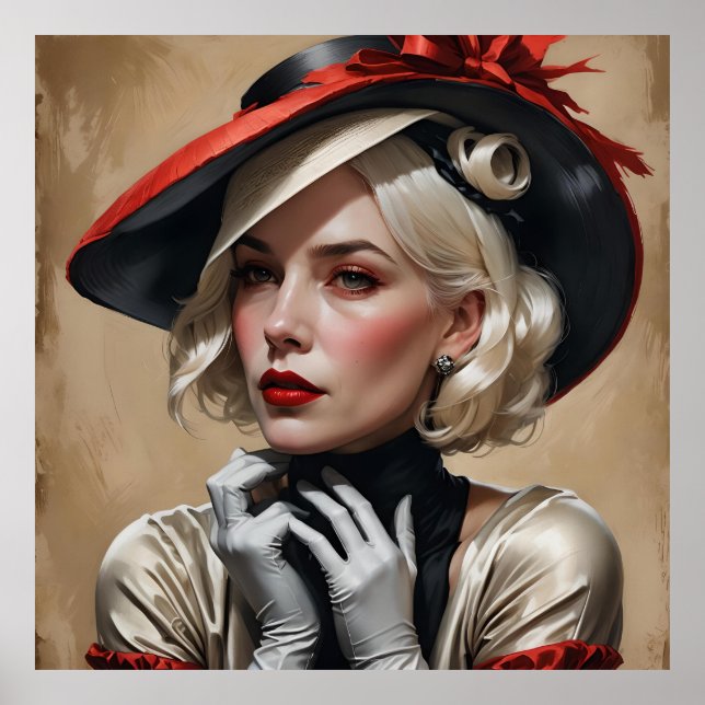 Vintage Vogue Poster (Front)