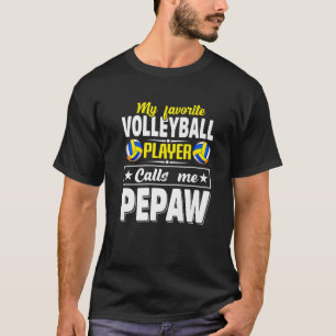 Vintage Volleyball Lover Retro My Favourite Calls T-Shirt