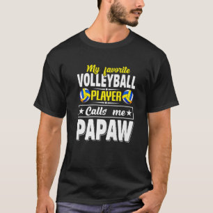 Vintage Volleyball Lover Retro My Favourite Calls  T-Shirt