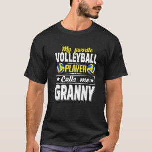 Vintage Volleyball Lover Retro My Favourite Calls  T-Shirt