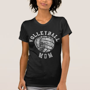 Vintage Volleyball Mum T-Shirt