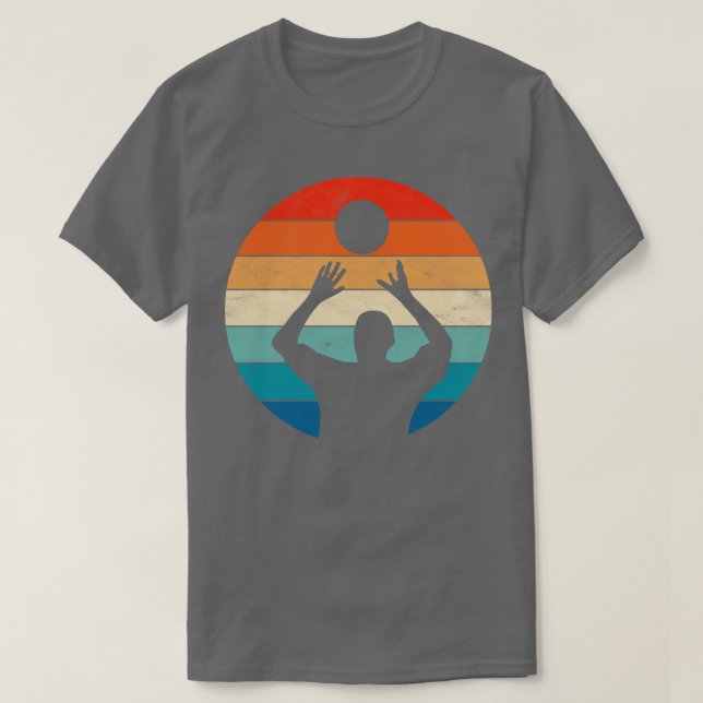 Vintage Volleyball T-Shirt (Design Front)