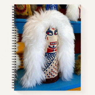 Vintage Voodoo Knockdown Doll notebook 2 images