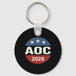 Vintage Vote Alexandria Ocasio-cortez President 20 Key Ring